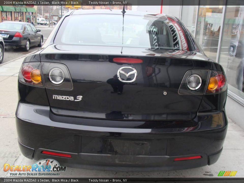 2004 Mazda MAZDA3 s Sedan Black Mica / Black Photo #5