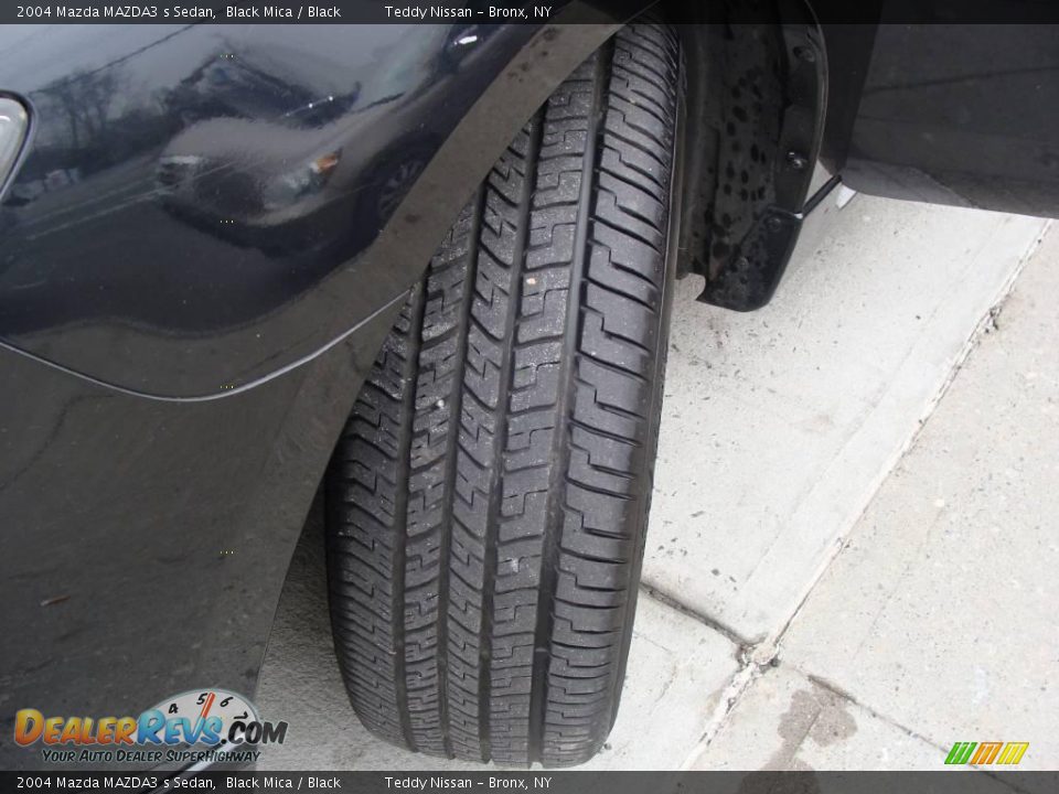2004 Mazda MAZDA3 s Sedan Black Mica / Black Photo #8