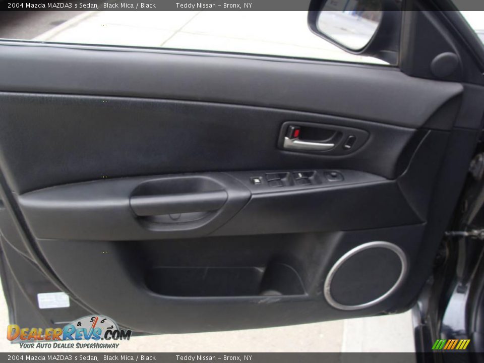 2004 Mazda MAZDA3 s Sedan Black Mica / Black Photo #9