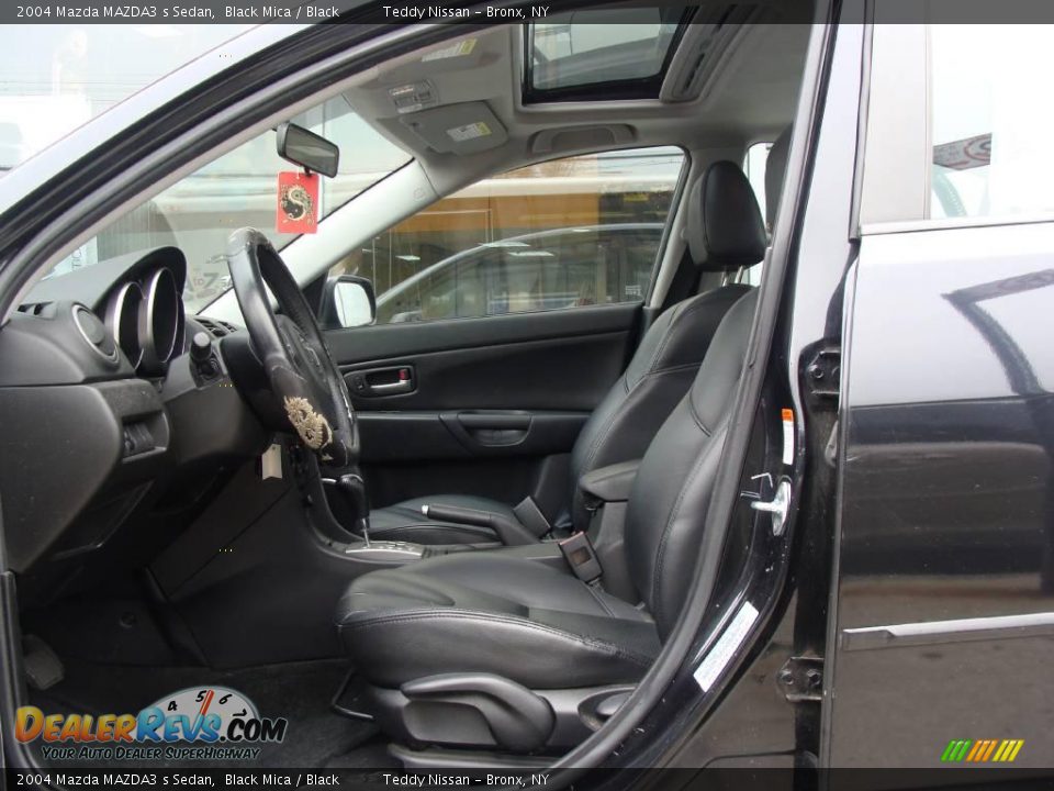 2004 Mazda MAZDA3 s Sedan Black Mica / Black Photo #11