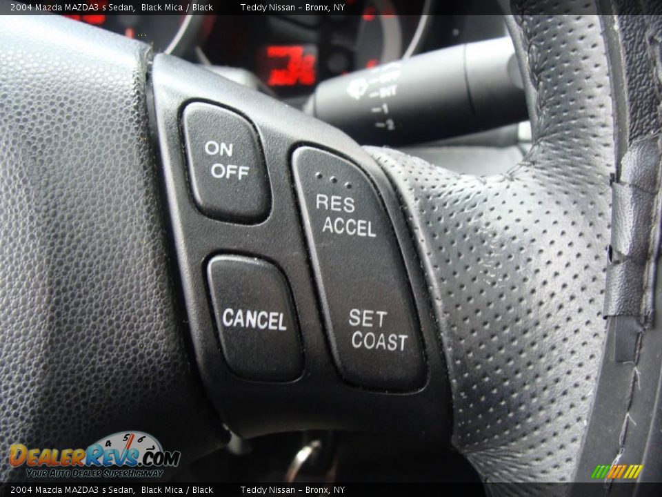 2004 Mazda MAZDA3 s Sedan Black Mica / Black Photo #20