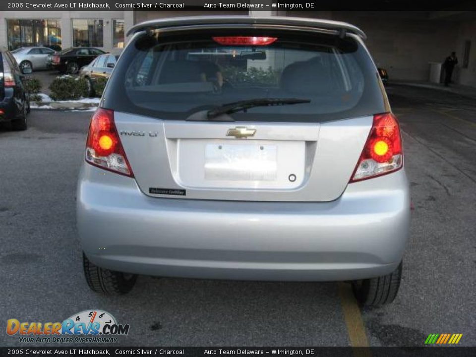 2006 Chevrolet Aveo LT Hatchback Cosmic Silver / Charcoal Photo #5