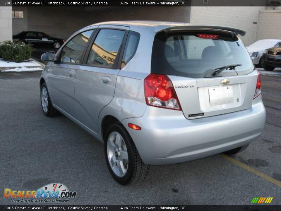 2006 Chevrolet Aveo LT Hatchback Cosmic Silver / Charcoal Photo #6