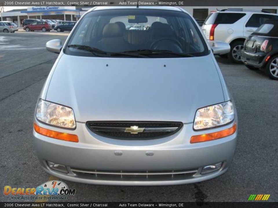 2006 Chevrolet Aveo LT Hatchback Cosmic Silver / Charcoal Photo #9