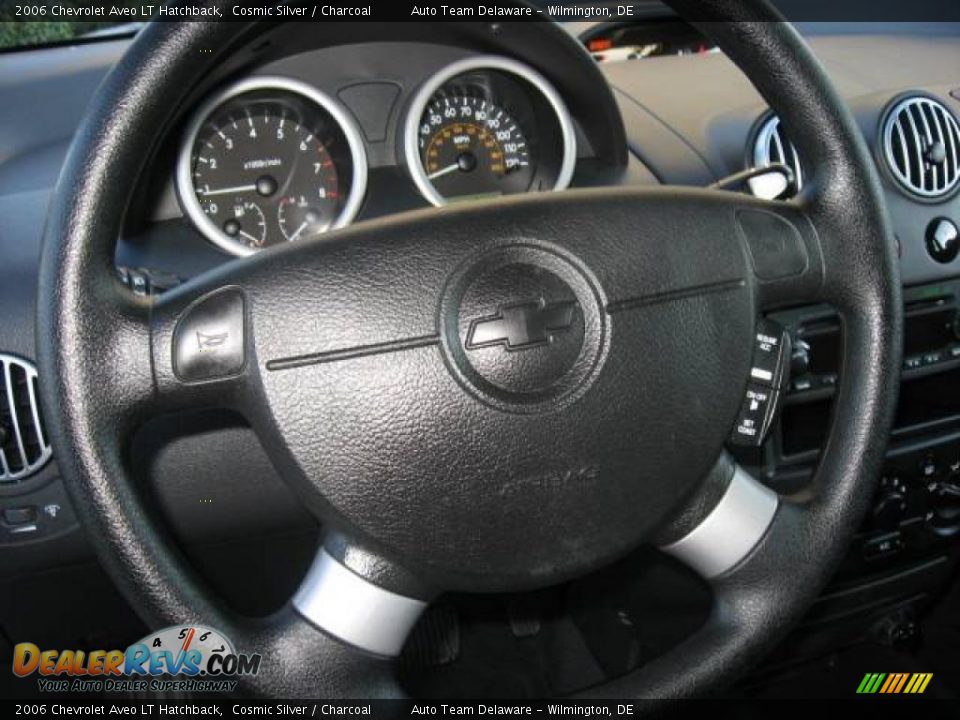 2006 Chevrolet Aveo LT Hatchback Cosmic Silver / Charcoal Photo #12