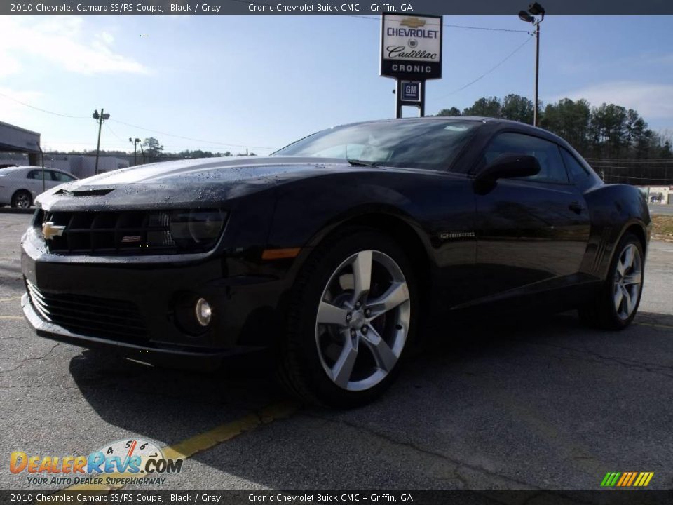 2010 Chevrolet Camaro SS/RS Coupe Black / Gray Photo #1