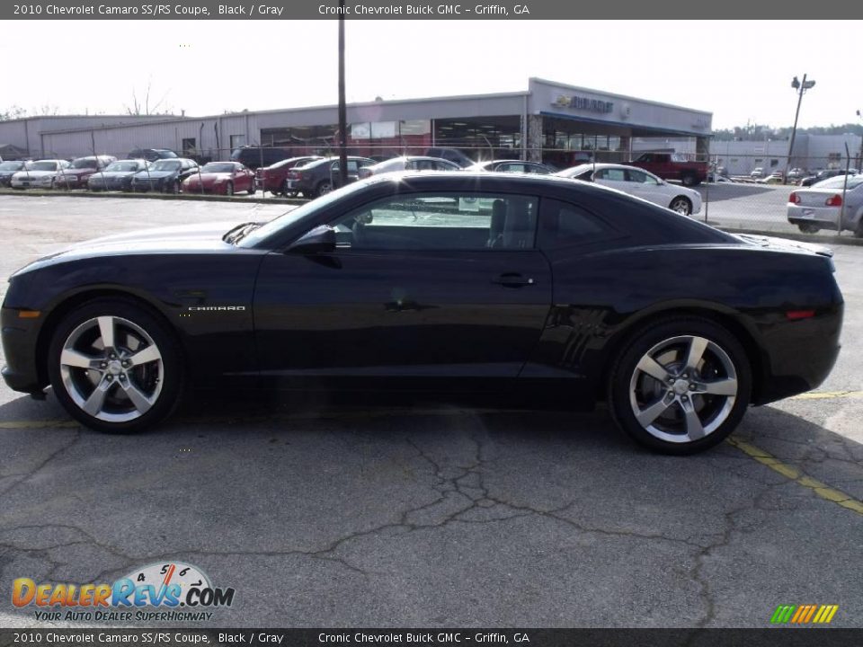 2010 Chevrolet Camaro SS/RS Coupe Black / Gray Photo #2