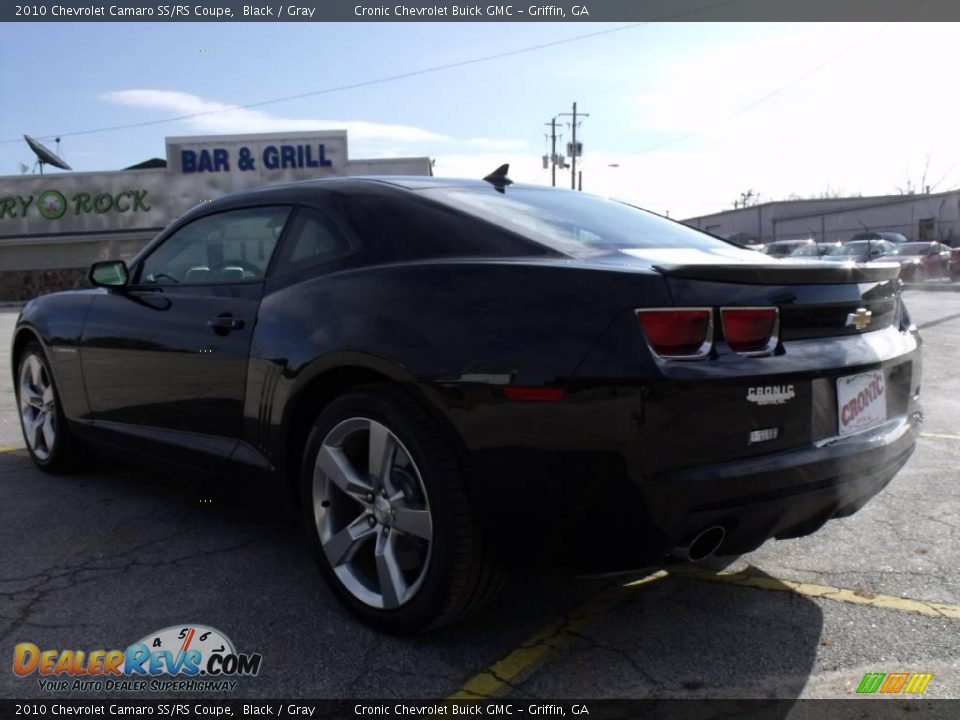 2010 Chevrolet Camaro SS/RS Coupe Black / Gray Photo #3