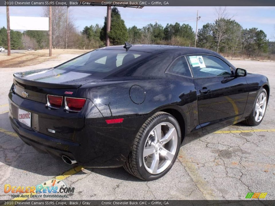 2010 Chevrolet Camaro SS/RS Coupe Black / Gray Photo #5