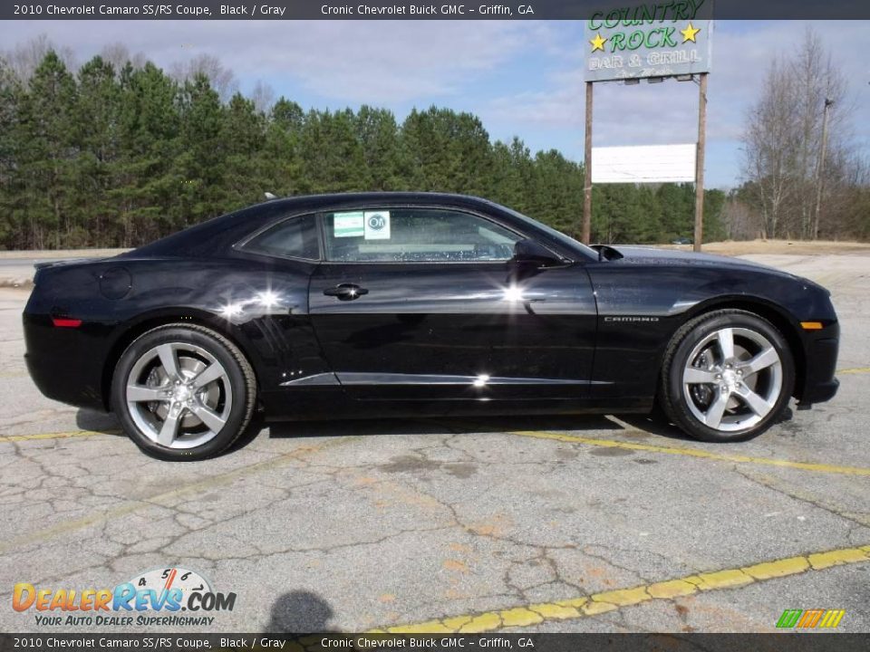 2010 Chevrolet Camaro SS/RS Coupe Black / Gray Photo #6