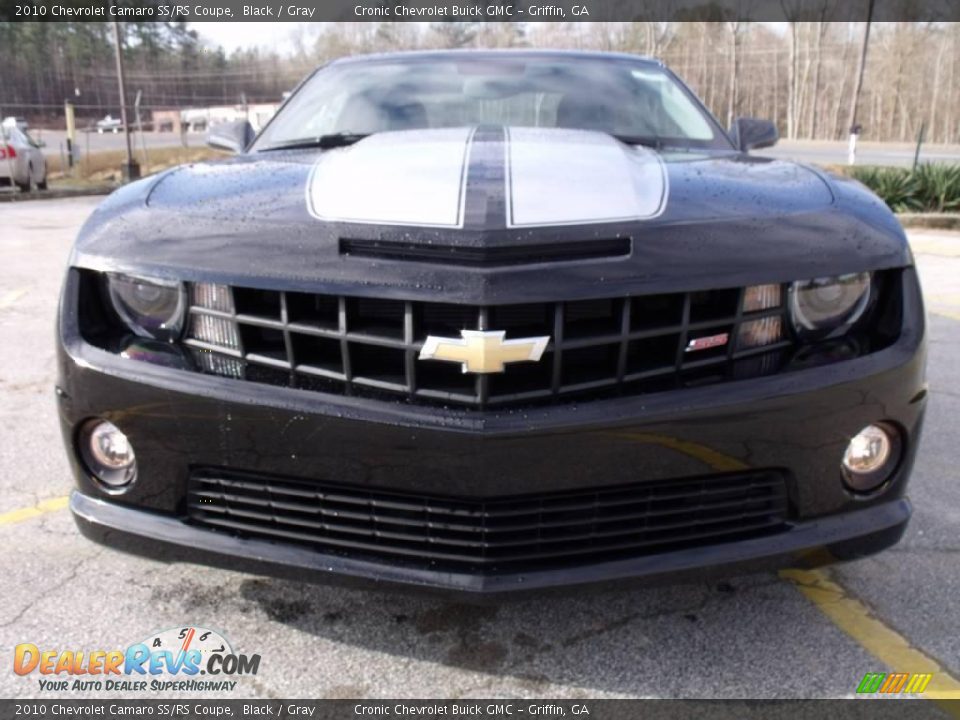 2010 Chevrolet Camaro SS/RS Coupe Black / Gray Photo #8