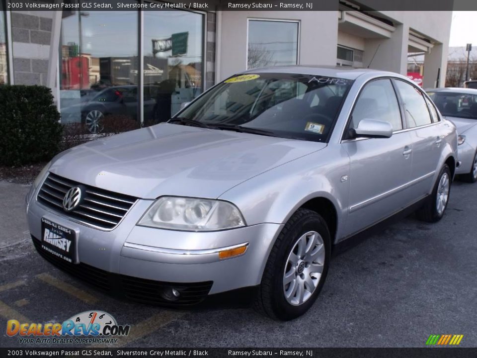 2003 Volkswagen Passat GLS Sedan Silverstone Grey Metallic / Black Photo #1