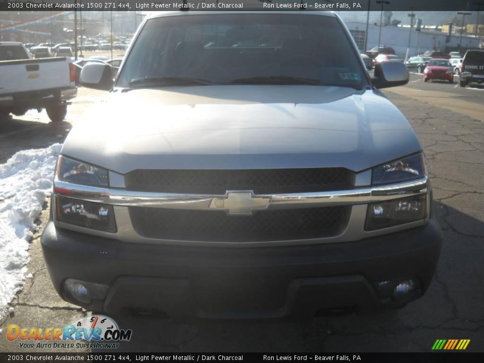 2003 Chevrolet Avalanche 1500 Z71 4x4 Light Pewter Metallic / Dark Charcoal Photo #19