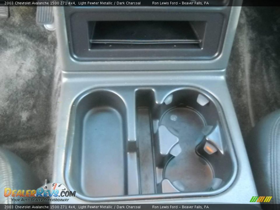 2003 Chevrolet Avalanche 1500 Z71 4x4 Light Pewter Metallic / Dark Charcoal Photo #23