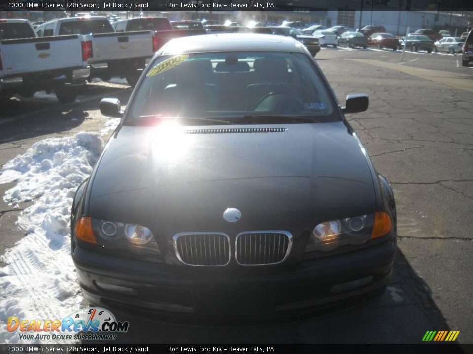 2000 BMW 3 Series 328i Sedan Jet Black / Sand Photo #19