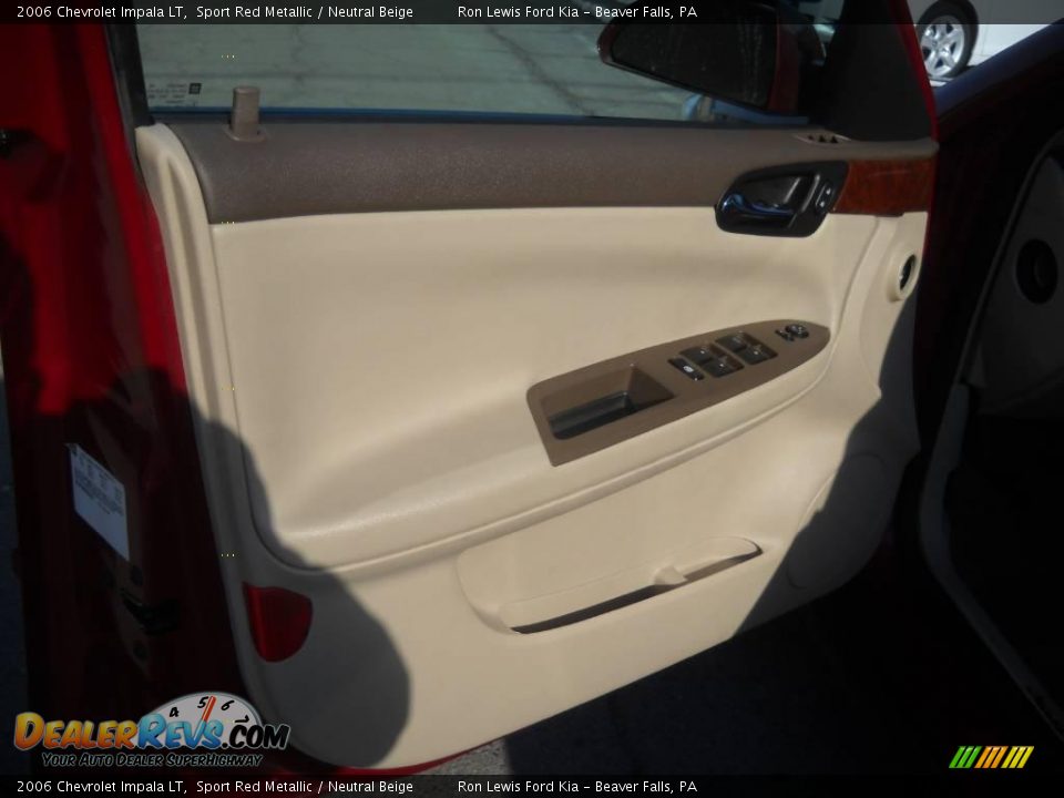 2006 Chevrolet Impala LT Sport Red Metallic / Neutral Beige Photo #6