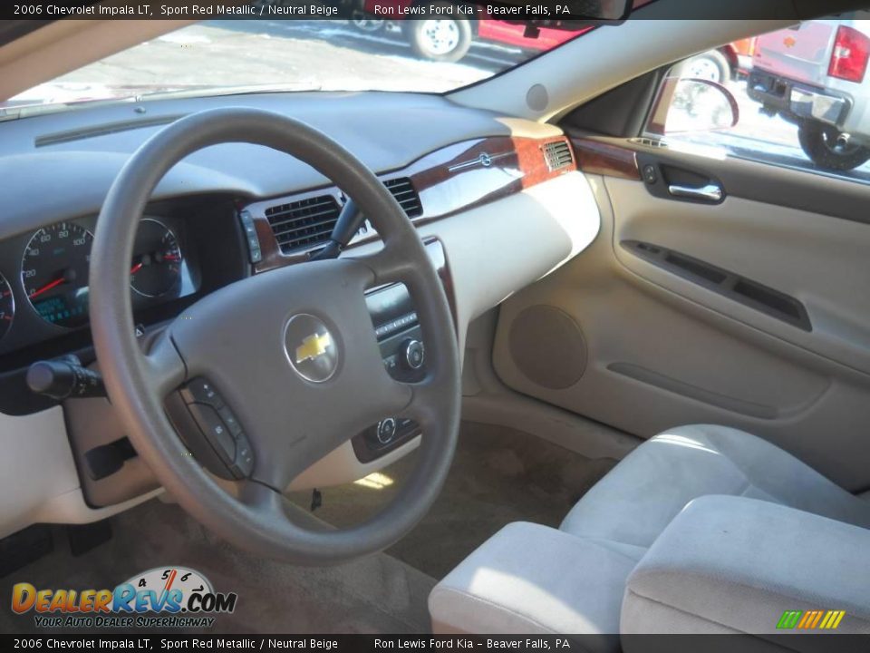 2006 Chevrolet Impala LT Sport Red Metallic / Neutral Beige Photo #7