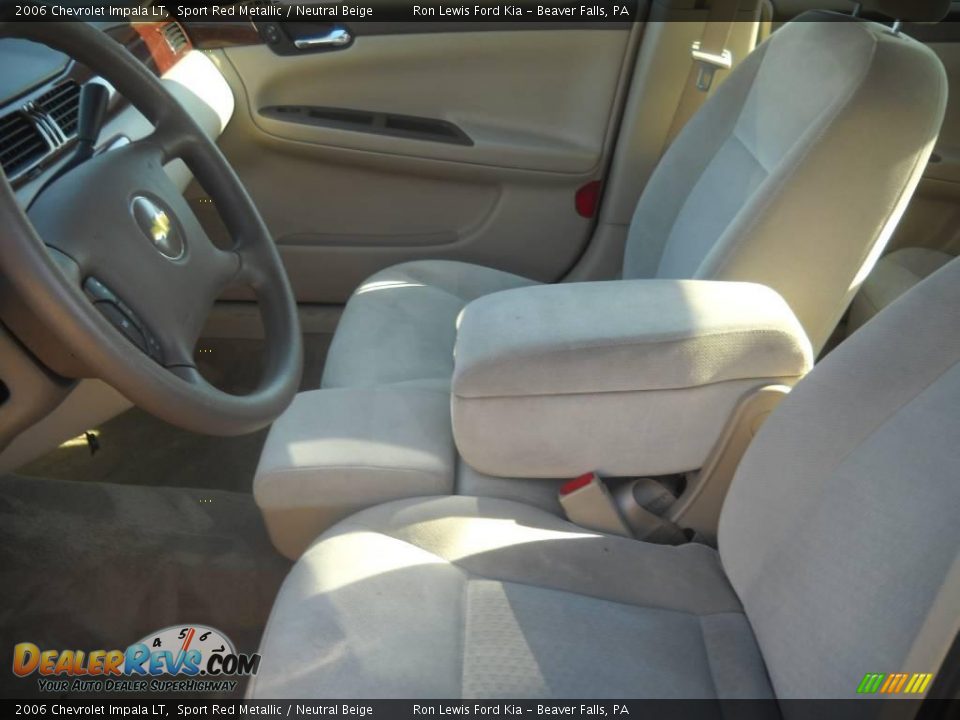2006 Chevrolet Impala LT Sport Red Metallic / Neutral Beige Photo #8