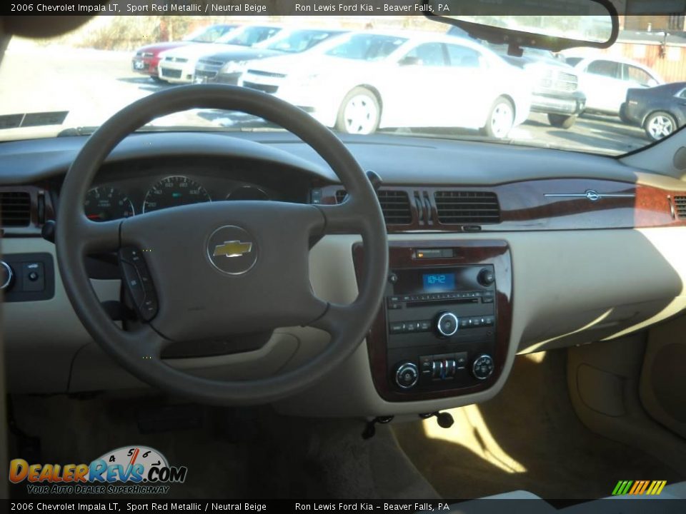2006 Chevrolet Impala LT Sport Red Metallic / Neutral Beige Photo #12