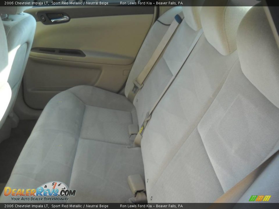 2006 Chevrolet Impala LT Sport Red Metallic / Neutral Beige Photo #13