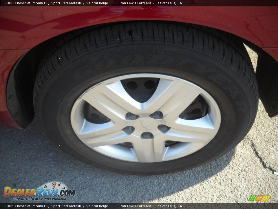 2006 Chevrolet Impala LT Sport Red Metallic / Neutral Beige Photo #14