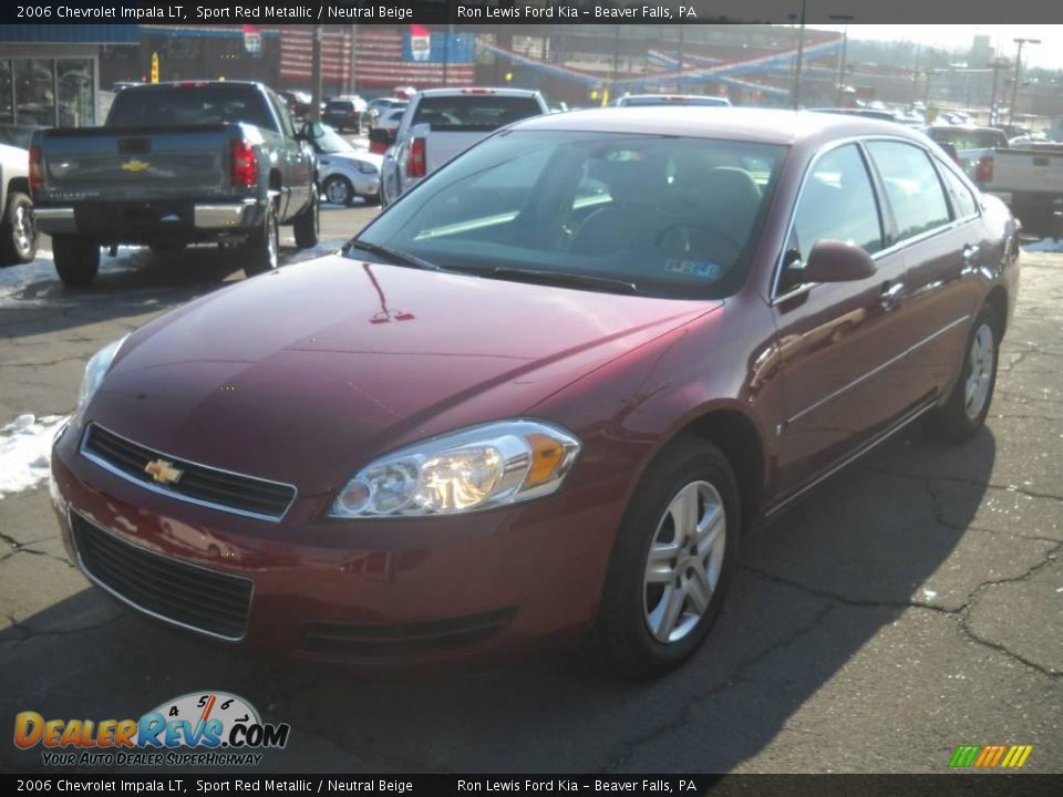2006 Chevrolet Impala LT Sport Red Metallic / Neutral Beige Photo #16