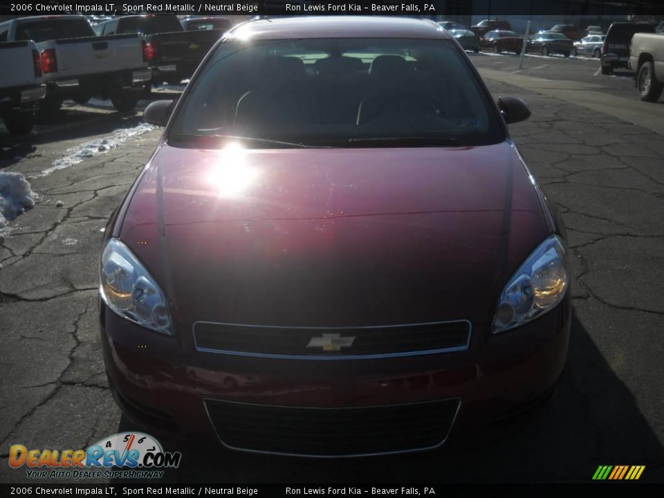 2006 Chevrolet Impala LT Sport Red Metallic / Neutral Beige Photo #17