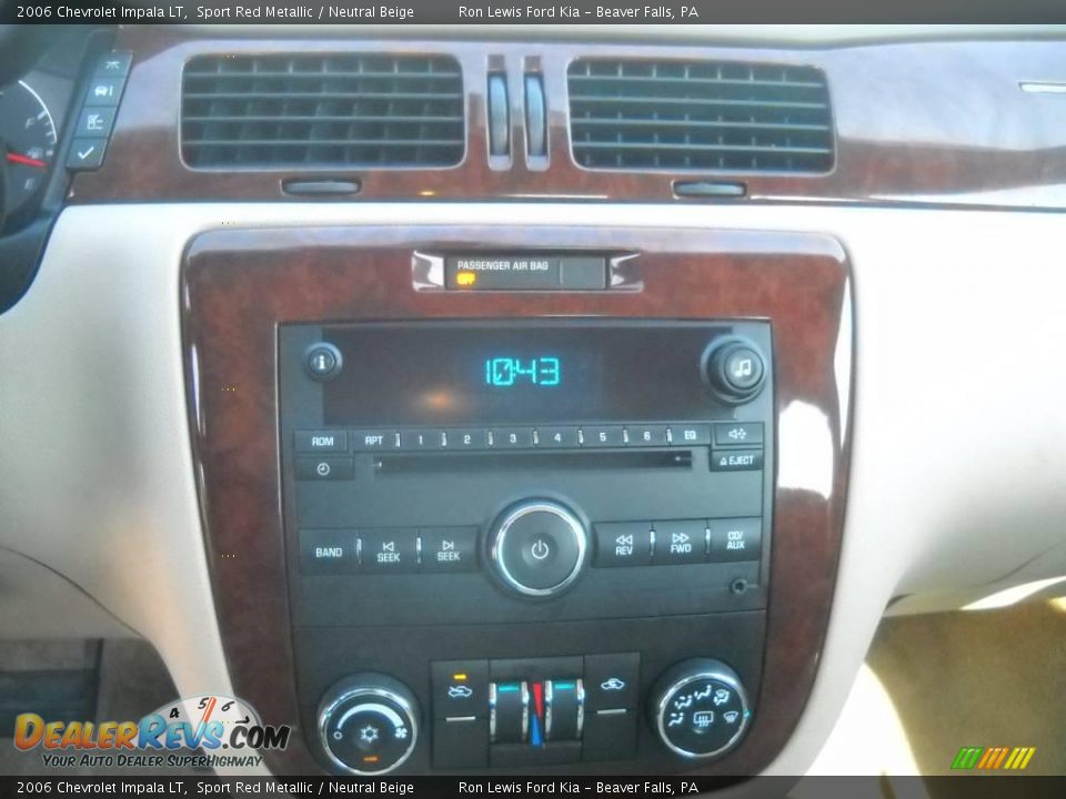 2006 Chevrolet Impala LT Sport Red Metallic / Neutral Beige Photo #22