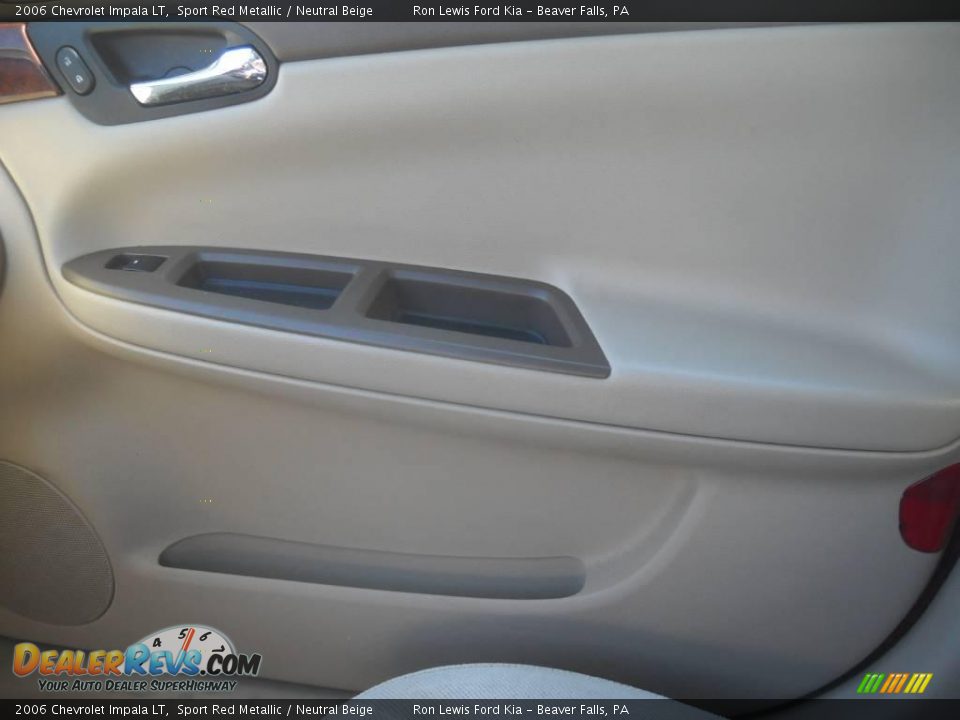 2006 Chevrolet Impala LT Sport Red Metallic / Neutral Beige Photo #23