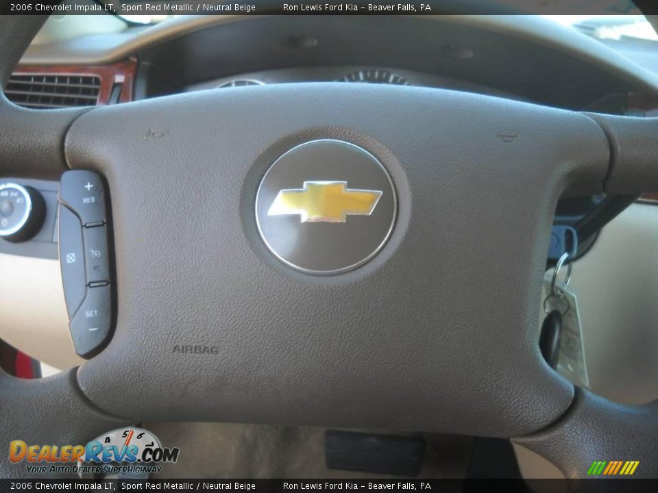 2006 Chevrolet Impala LT Sport Red Metallic / Neutral Beige Photo #24