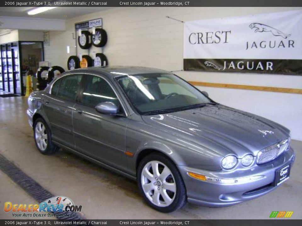 2006 Jaguar X-Type 3.0 Ultraviolet Metallic / Charcoal Photo #1