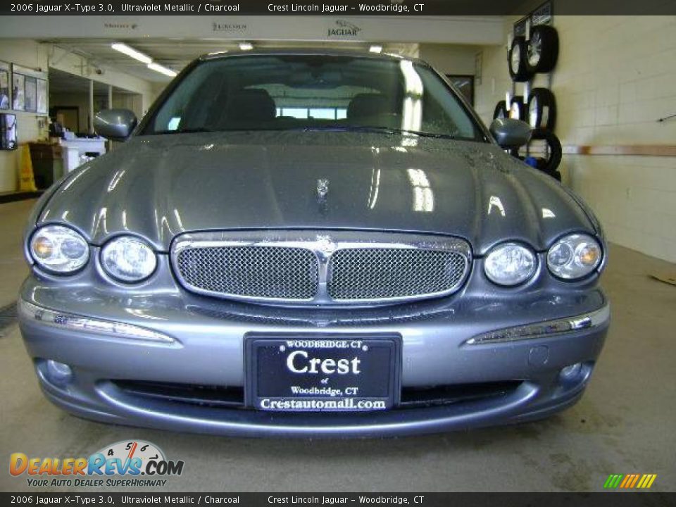 2006 Jaguar X-Type 3.0 Ultraviolet Metallic / Charcoal Photo #2