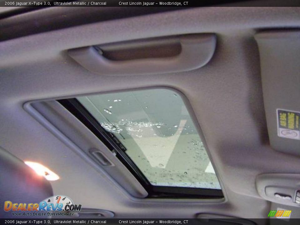 2006 Jaguar X-Type 3.0 Ultraviolet Metallic / Charcoal Photo #5