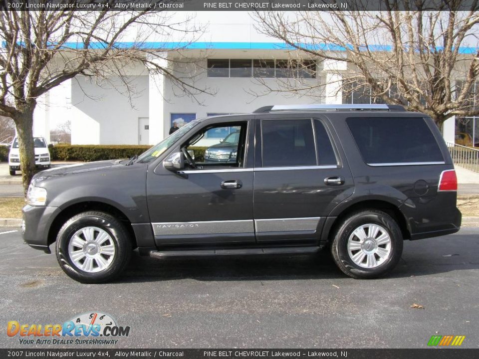 Alloy Metallic 2007 Lincoln Navigator Luxury 4x4 Photo #3