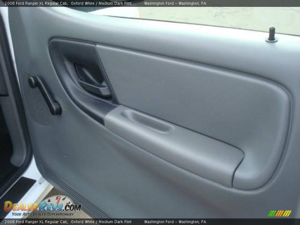 2008 Ford Ranger XL Regular Cab Oxford White / Medium Dark Flint Photo #14