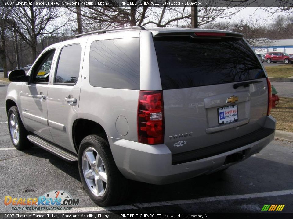 2007 Chevrolet Tahoe LT 4x4 Graystone Metallic / Ebony Photo #4
