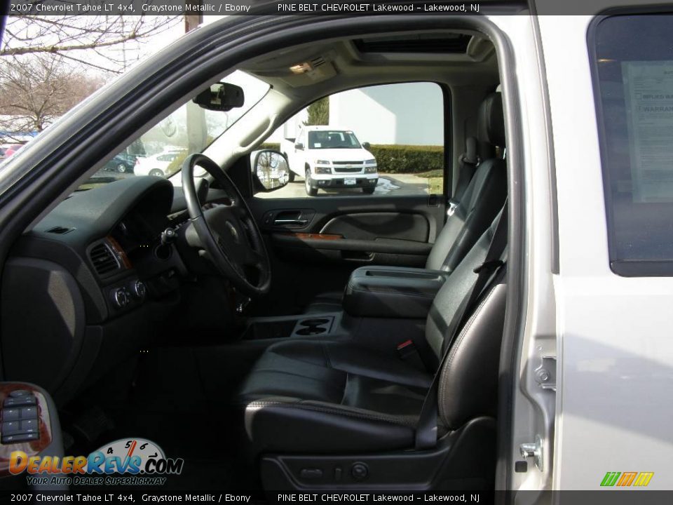 2007 Chevrolet Tahoe LT 4x4 Graystone Metallic / Ebony Photo #10