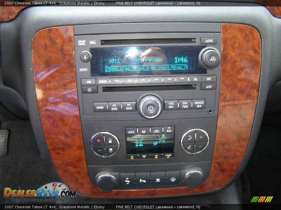 2007 Chevrolet Tahoe LT 4x4 Graystone Metallic / Ebony Photo #12