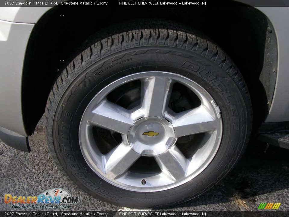 2007 Chevrolet Tahoe LT 4x4 Graystone Metallic / Ebony Photo #13