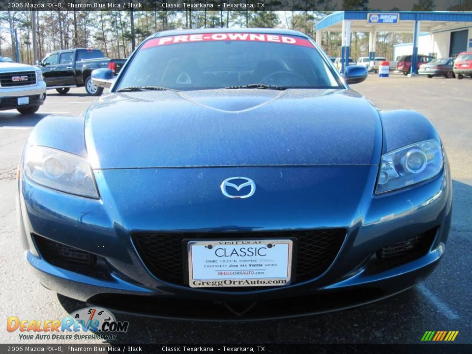 2006 Mazda RX-8 Phantom Blue Mica / Black Photo #5