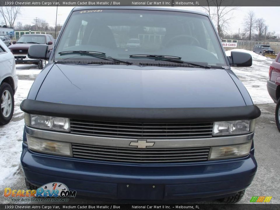 1999 Chevrolet Astro Cargo Van Medium Cadet Blue Metallic / Blue Photo #2
