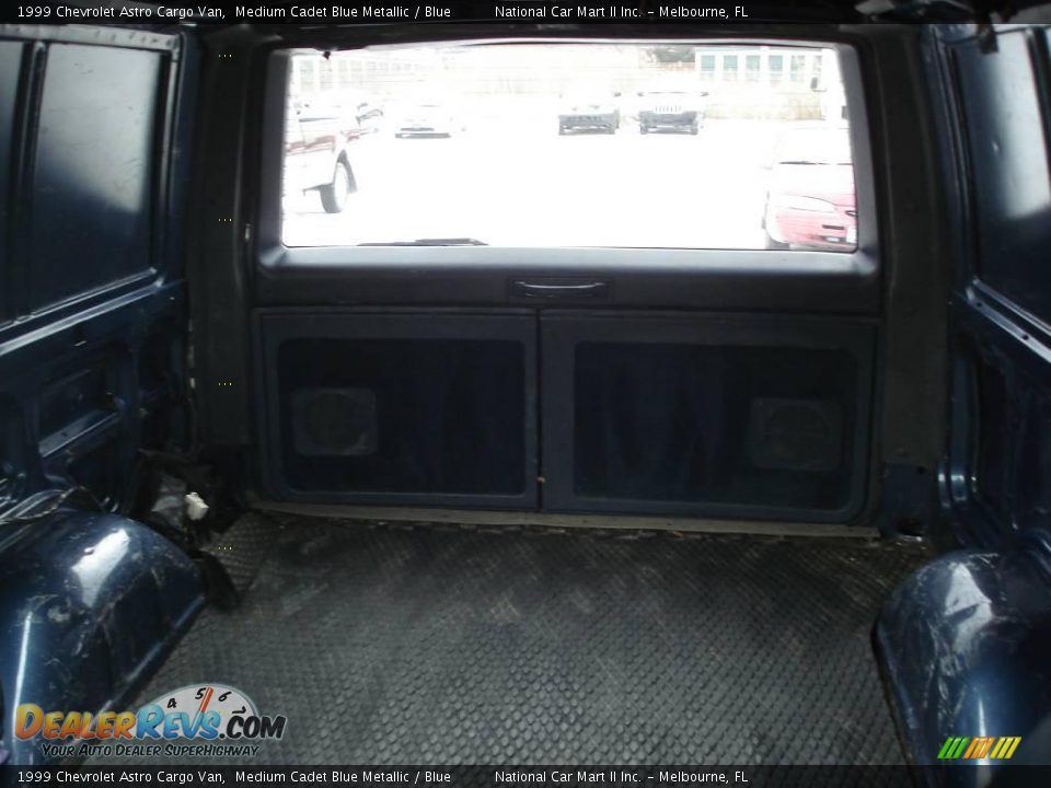 1999 Chevrolet Astro Cargo Van Medium Cadet Blue Metallic / Blue Photo #12