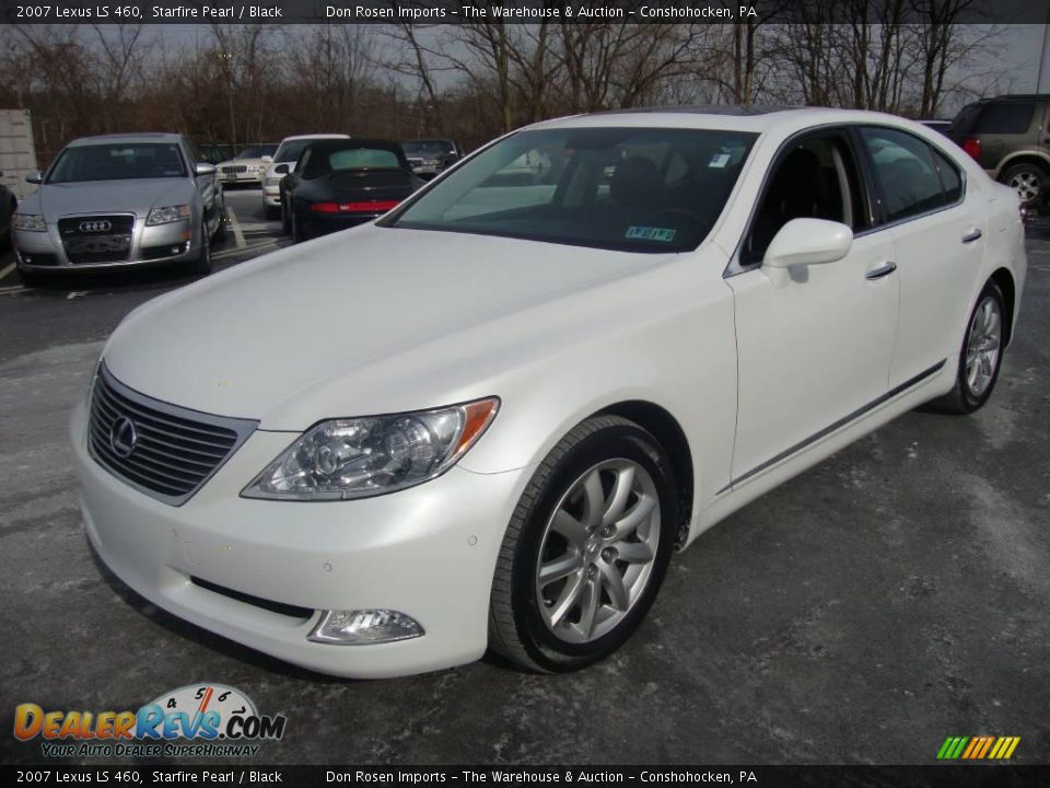2007 Lexus LS 460 Starfire Pearl / Black Photo #1