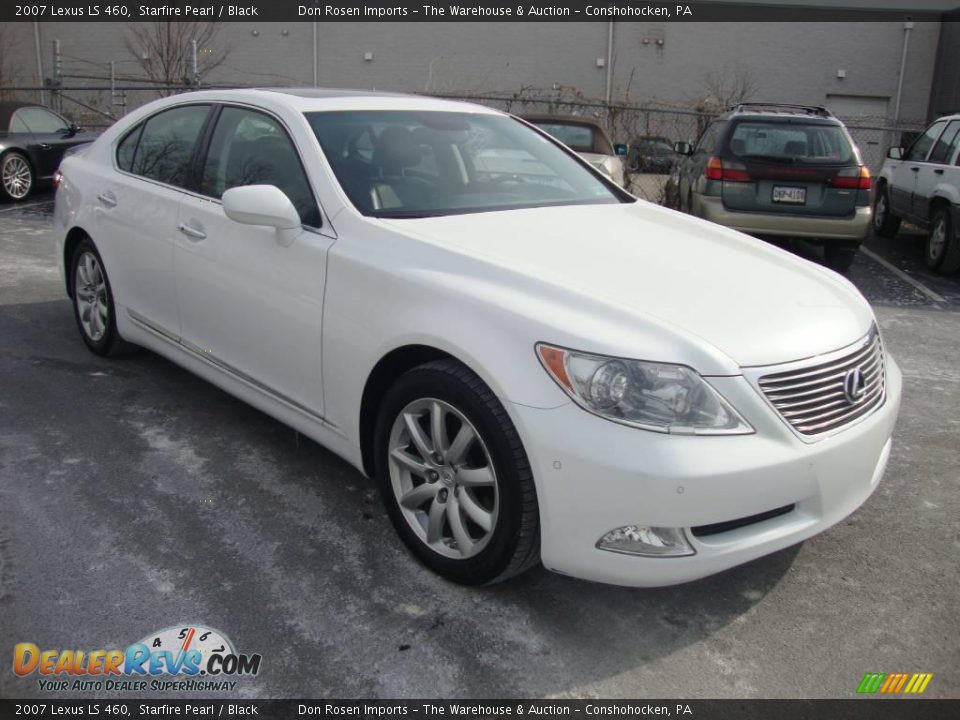 2007 Lexus LS 460 Starfire Pearl / Black Photo #4