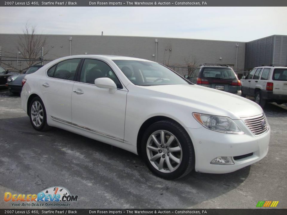 2007 Lexus LS 460 Starfire Pearl / Black Photo #5