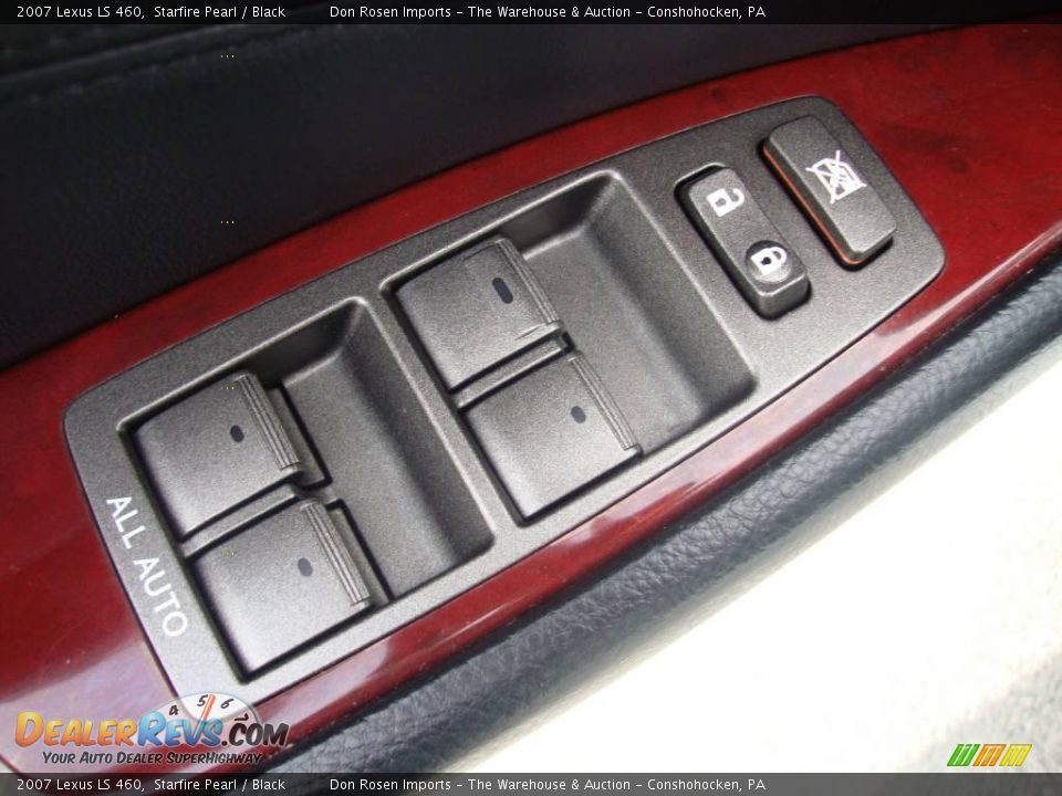 2007 Lexus LS 460 Starfire Pearl / Black Photo #14