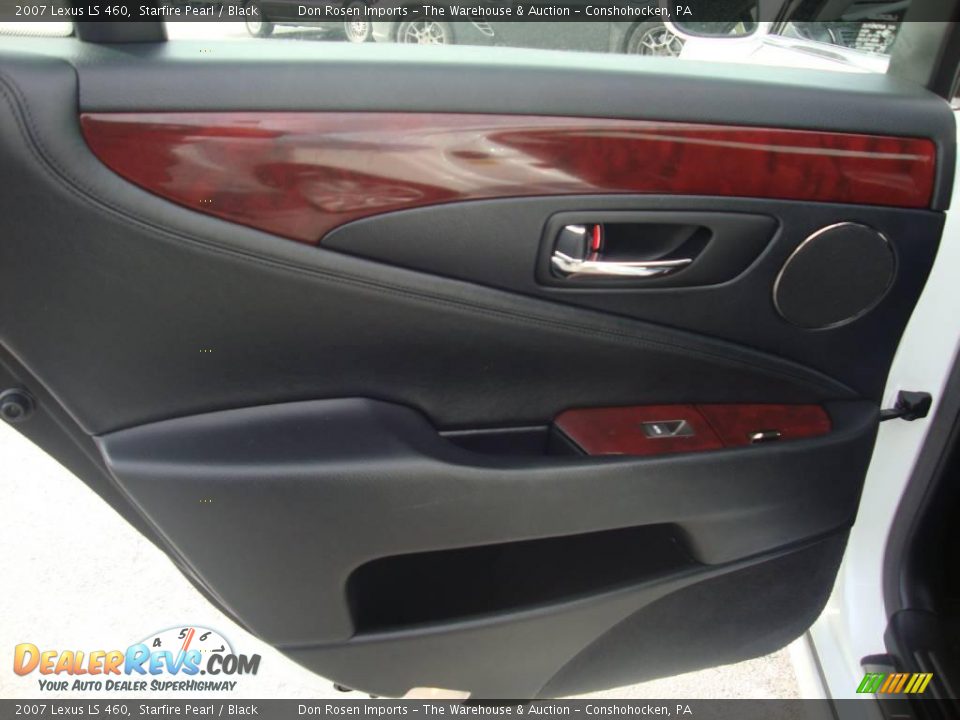2007 Lexus LS 460 Starfire Pearl / Black Photo #21