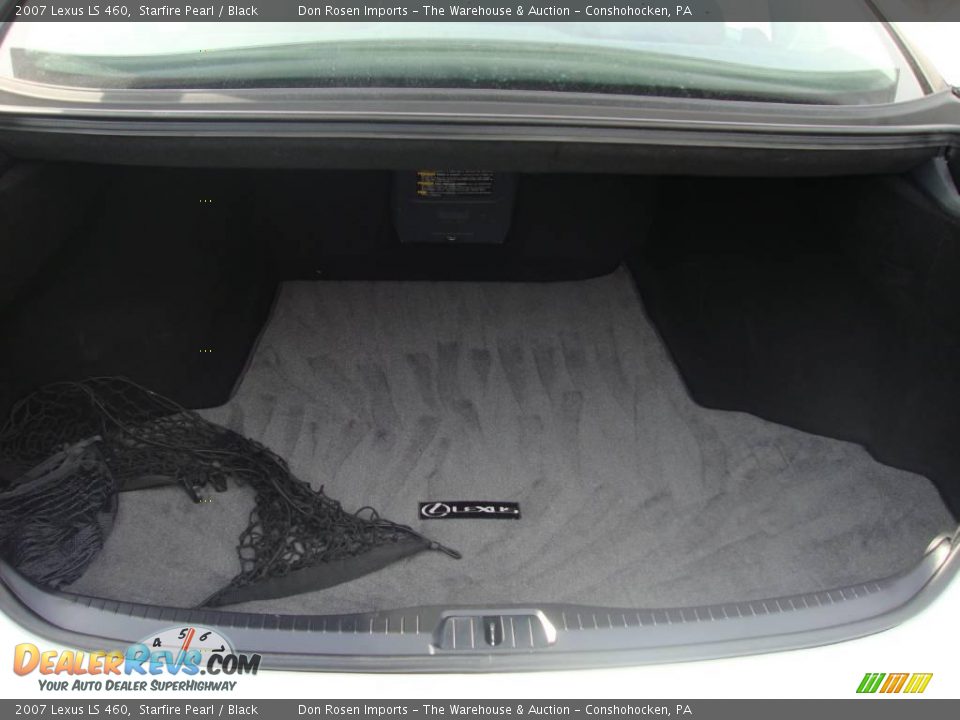 2007 Lexus LS 460 Starfire Pearl / Black Photo #22