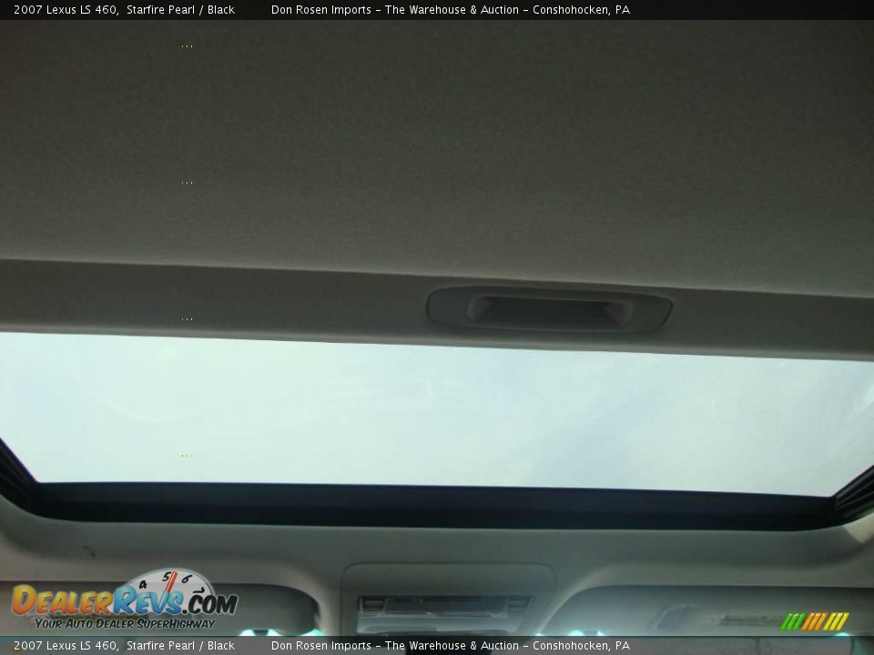 2007 Lexus LS 460 Starfire Pearl / Black Photo #27