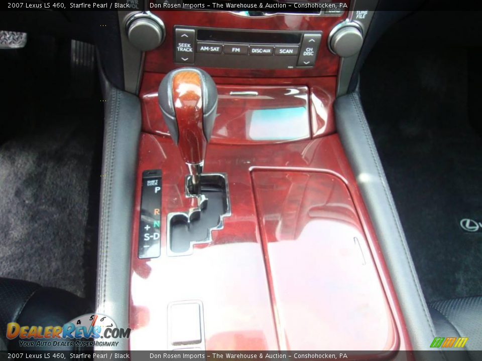 2007 Lexus LS 460 Starfire Pearl / Black Photo #35